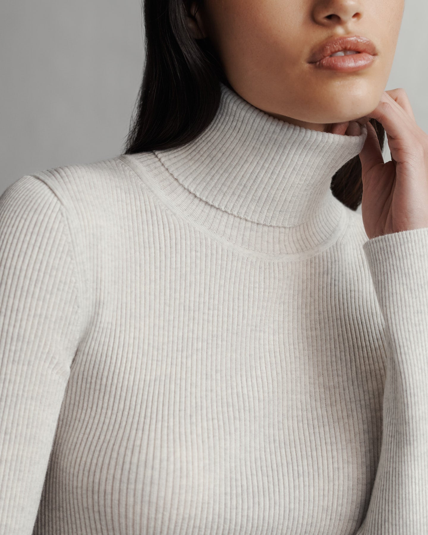 Knit Turtleneck in Merino Wool