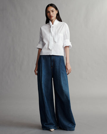 Greene St. Pant in Linen Cotton Denim