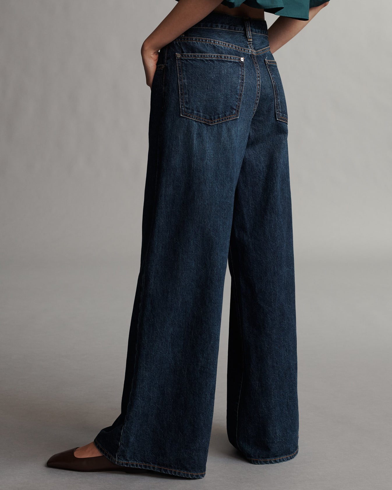 TWP Dark wash Tiny Dancer Jean in Dark Wash Denim view 4