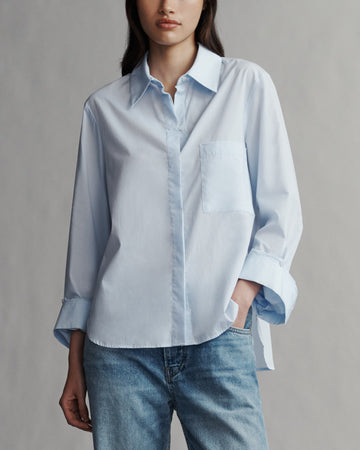 Boyfriend Shirt in Superfine Cotton