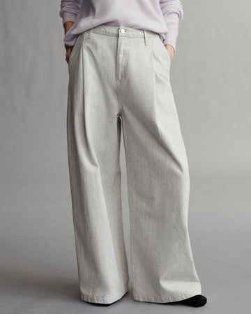 Greene St. Pant in Grey Denim