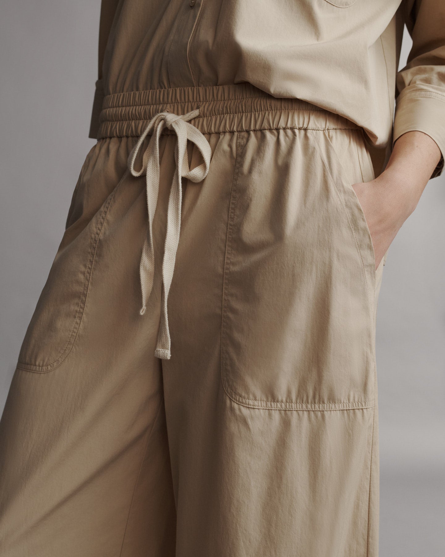 TWP Sandstone Main Street Pant in Vintage Washed Cotton Poplin view 3