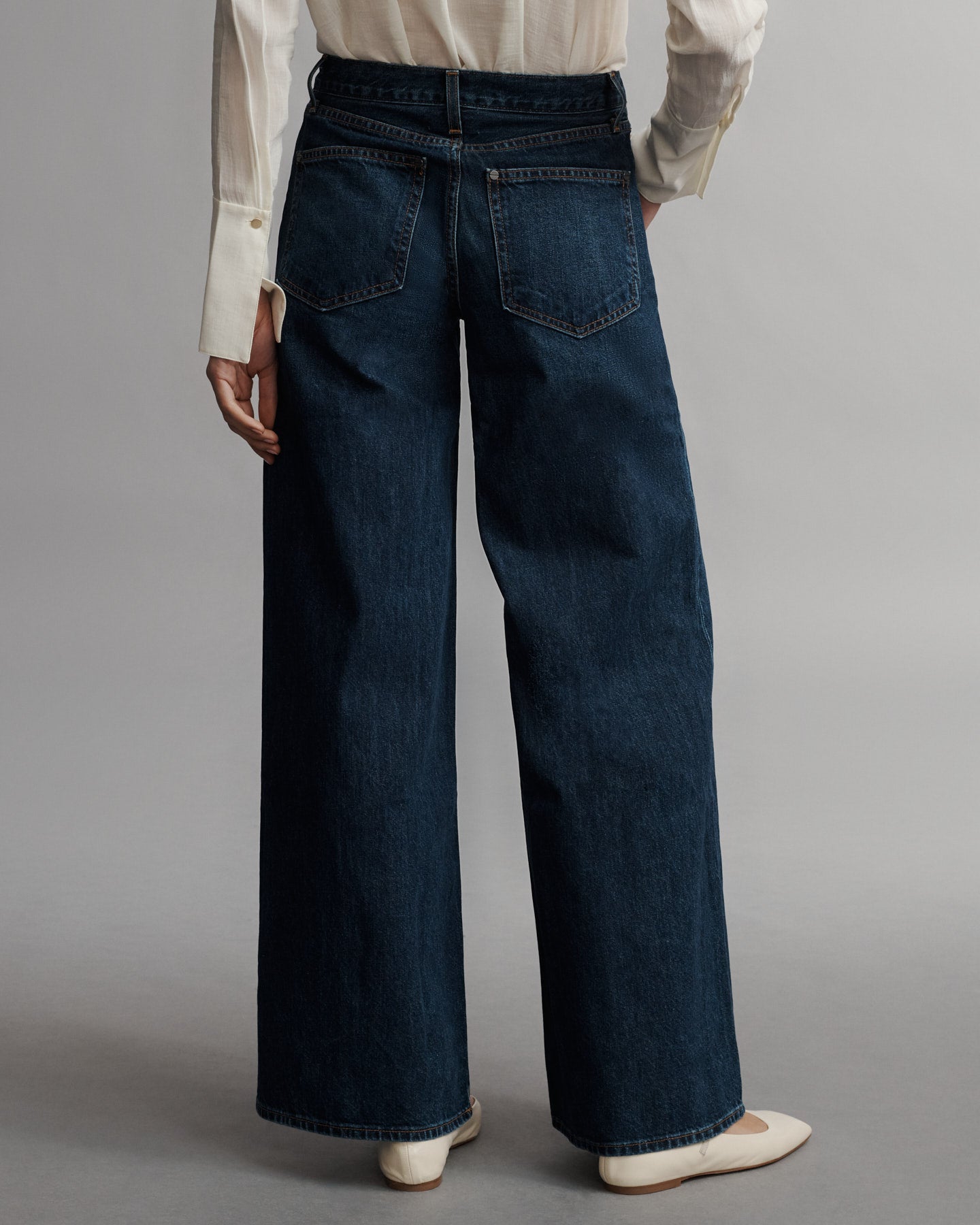 TWP Dark wash Tiny Dancer Jean in Dark Wash Denim view 4