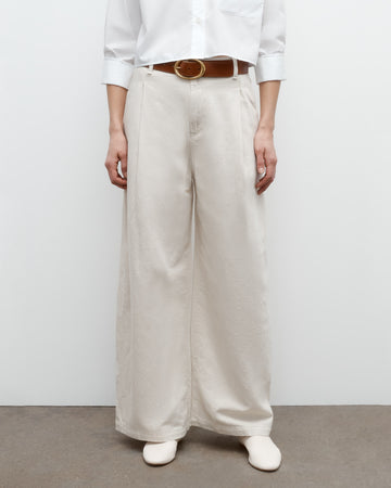 TWP White Greene St. Pant in Japanese Denim view 9