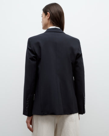 TWP Midnight Supper Jacket in Ultrafine Stretch Suiting view 4