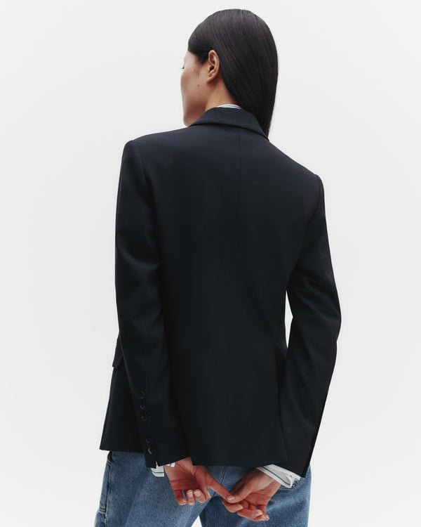 TWP Midnight Supper Jacket in Ultrafine Stretch Suiting view 6