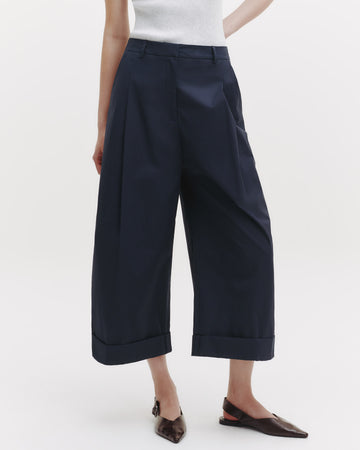 Houston St. Pant in Dense Cotton Poplin