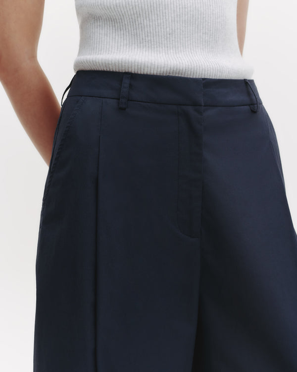 TWP Midnight Houston St. Pant in Dense Cotton Poplin view 3