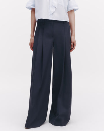 TWP Indigo Didi Pant in Wool Twill view 13