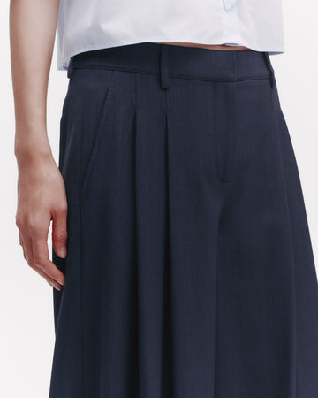 TWP Indigo Didi Pant in Wool Twill view 12