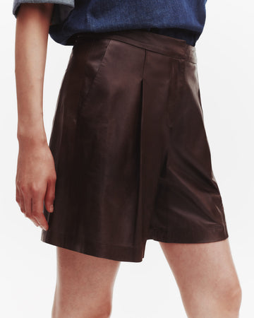 TWP Fudge Sully Short in Paper Leather view 2