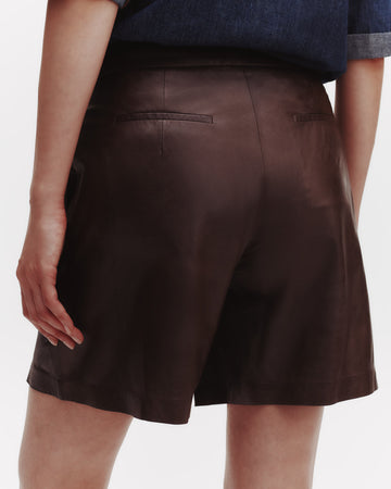 TWP Fudge Sully Short in Paper Leather view 5