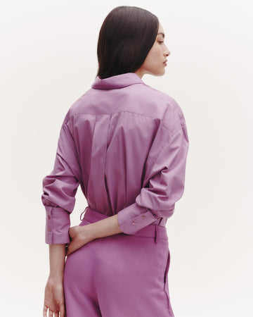 TWP Lilac J.D. Shirt in Superfine Cotton view 5