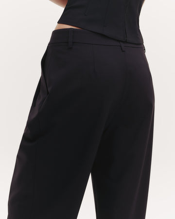 TWP Midnight Sulli Pant in Ultrafine Stretch Suiting view 5