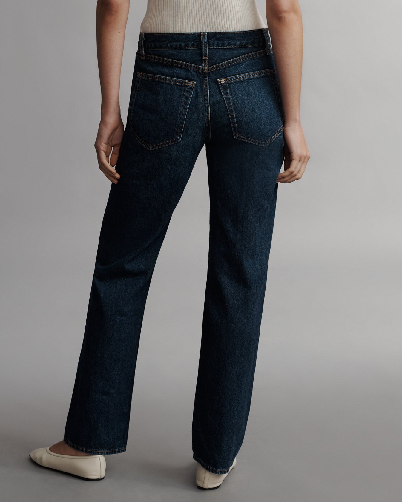 TWP Dark wash Soda Pop Jean in Dark Wash Denim view 3