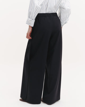 TWP Midnight Eva Pant with Tux Pleat in Ultrafine Stretch Suiting view 17