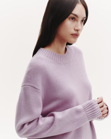 TWP Lilac Boy Crewneck in Cashmere view 4