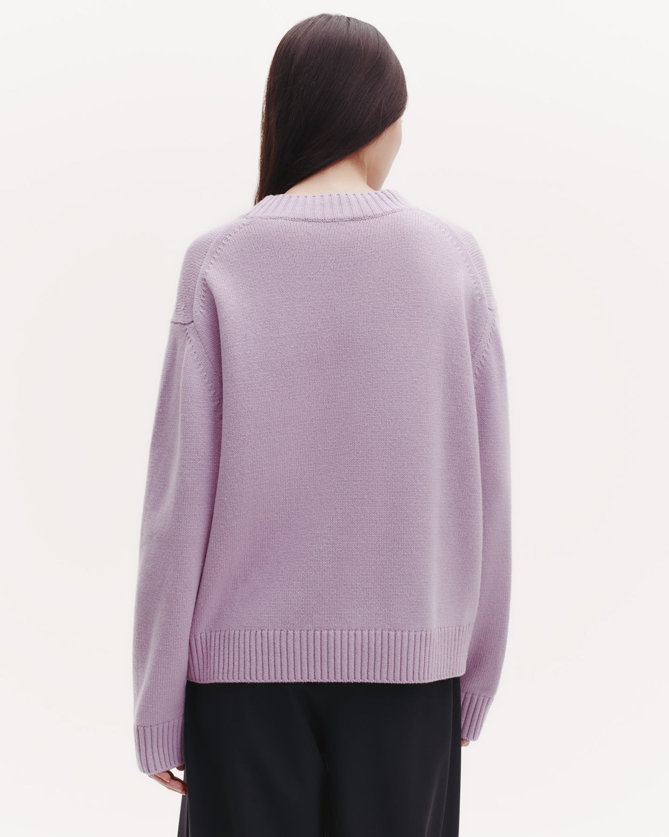 TWP Lilac Boy Crewneck in Cashmere view 4